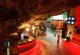 Mostar, Neretva river, Alibaba cave lounge bar, Kujundžiluk