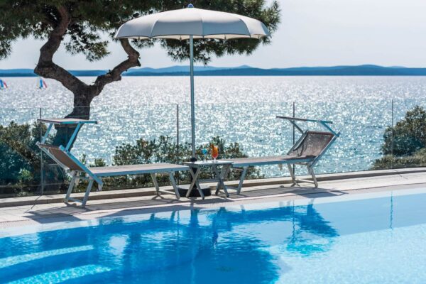 Hotel Pinija, Petrčane, Zadar, pebble beach, Pinija,