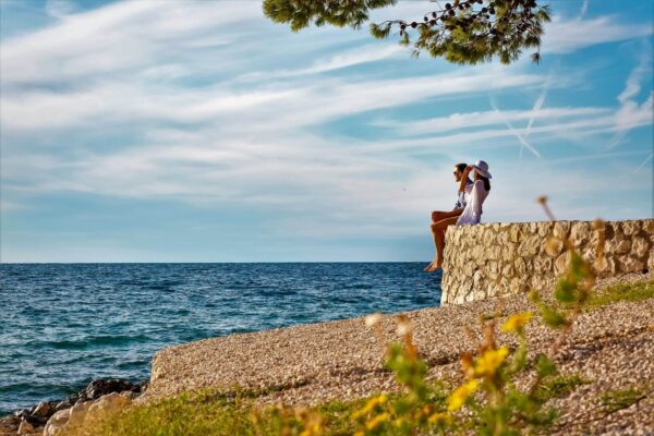 Hotel Pinija, Petrčane, Zadar, pebble beach, Pinija,