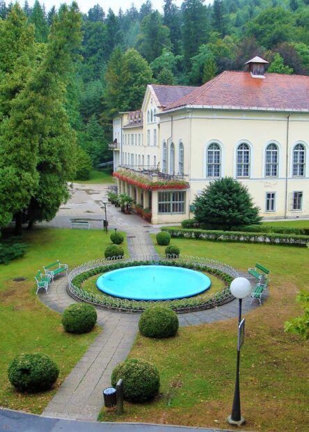 Slovenia, thermal spa, Terme Dobrna, Gradišče, Dobrna spa, thermal spring, Zdraviliški dom, Dobrna health resort, Slovenija, terme, Terme Dobrna, Gradišče, toplice Dobrna, termalni izvor, Zdraviliški dom, lječilište Dobrna