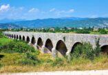 Montenegro, Podgorica, Nikšić, Emperor's Bridge, Zeta River, Josip Slade, Duke Božo Petrović, Emperor's Bridge Crna Gora, Podgorica, Nikšić, Careva ćuprija, rijeka Zeta, Josip Slade, Vojvoda Božo Petrović, Careva ćuprija