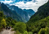 Albanske Alpe, Prokletije, dolina Theth, dolina Valbone, rijeka Valbona,  Albanian Alps, Prokletije, Theth Valley, Valbona Valley, Valbona River, flija,