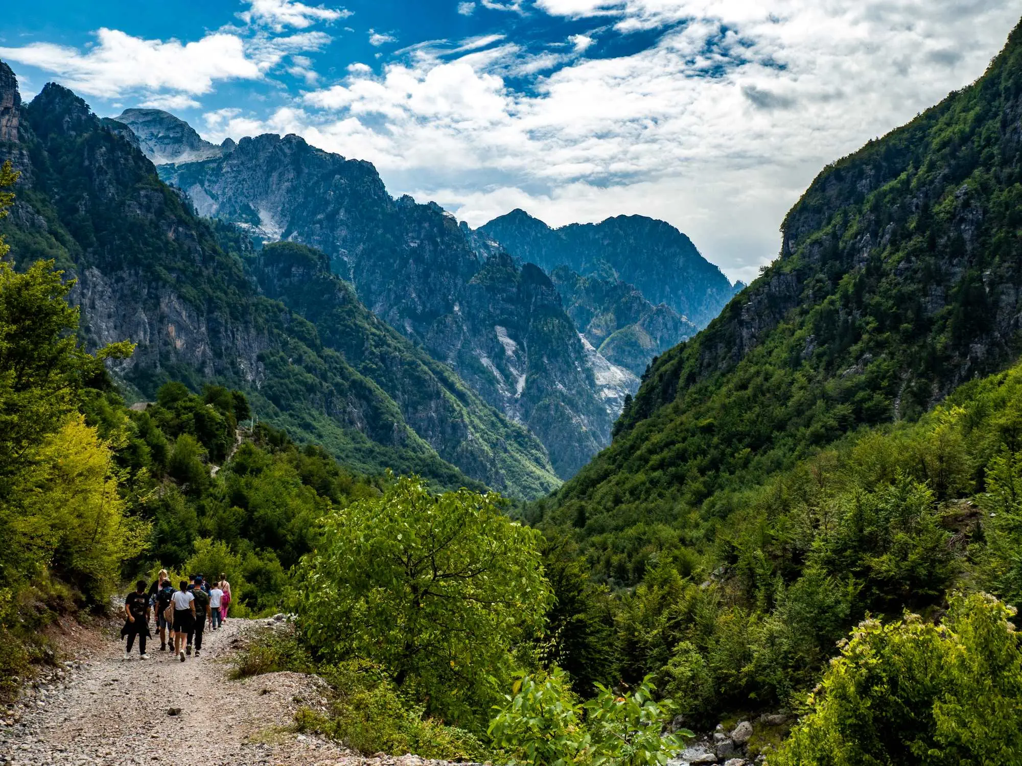 Albanske Alpe, Prokletije, dolina Theth, dolina Valbone, rijeka Valbona,  Albanian Alps, Prokletije, Theth Valley, Valbona Valley, Valbona River, flija,