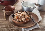 slovenska gastronomija, slovenska kuhinja, ajdova kaša, ajdova kaša recept, heljdina kaša, heljda, ajdova kaša z mlekom, Ajdova kaša z jurčki, ajdova kaša prilog, ajdova kaša z gobami, ajdova kaša kuhanje, heljdina kaša s gljivama, Slovenian gastronomy, Slovenian cuisine, buckwheat porridge, buckwheat porridge recipe, buckwheat porridge, buckwheat, buckwheat porridge with milk, buckwheat porridge with mushrooms, ajdova kasa,