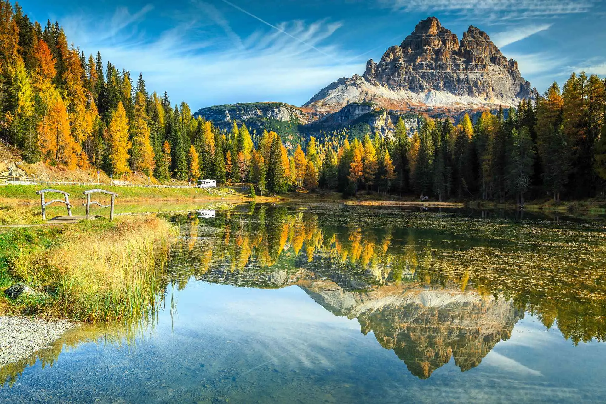 Why is Lake Antorno the best kept secret of the Dolomites?