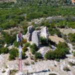Tower of Vuk Mandušić, Zečevo tower, Zečevo, Kistanje, Dalmatian hinterland, Vuk Mandušić, Cretan War,Petar II Petrović Njegoš, The Mountain Wreath, Kula Vuka Mandušića, Zečevo kula, Zečevo, Kistanje, Dalmatinska zagora, Vuk Mandušić, Kritski rat, Petar II Petrović Njegoš, Gorski vijenac,