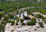 Tower of Vuk Mandušić, Zečevo tower, Zečevo, Kistanje, Dalmatian hinterland, Vuk Mandušić, Cretan War,Petar II Petrović Njegoš, The Mountain Wreath, Kula Vuka Mandušića, Zečevo kula, Zečevo, Kistanje, Dalmatinska zagora, Vuk Mandušić, Kritski rat, Petar II Petrović Njegoš, Gorski vijenac,