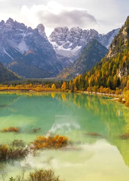 Toblach, jezero Misurina, dolina Val di Landro, Dolomiti, jezero Landro,Dürrensee,  Cristallo, Monte Piana, Tre Cime di Lavaredo, Fanes Sennes Braies,  Toblach, Lake Misurina, Val di Landro, Dolomites, Lake Landro, Dürrensee, Cristallo, Monte Piana, Tre Cime di Lavaredo, Fanes Sennes Braies,