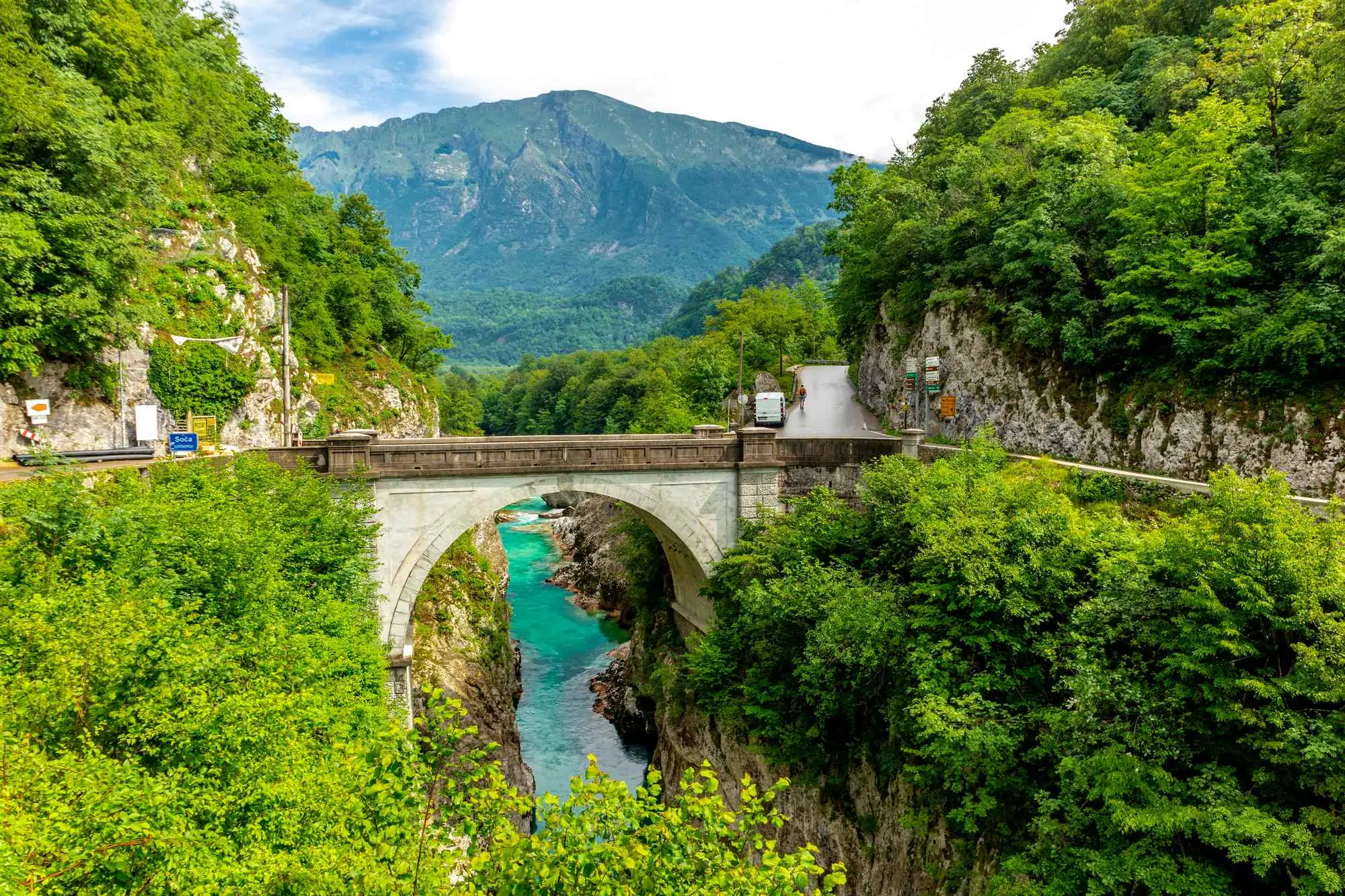 dolina Soče, Kobarid, Napoleonov most, Predilski prevoj, slap Kozjak, Muzej Prvog svjetskog rata, Soča Trail, Soča valley, Kobarid, Napoleon bridge, Predilski pass, Kozjak waterfall, Museum of the First World War, Soča Trail,