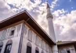 Travnik, rijeka Lašva,Bosna i Hercegovina, Šarena džamija, Sulejmanija, džamije u bosni Travnik, Lašva river, Bosnia and Herzegovina, the colorful mosque, Sulejmanija,mosques in Bosnia