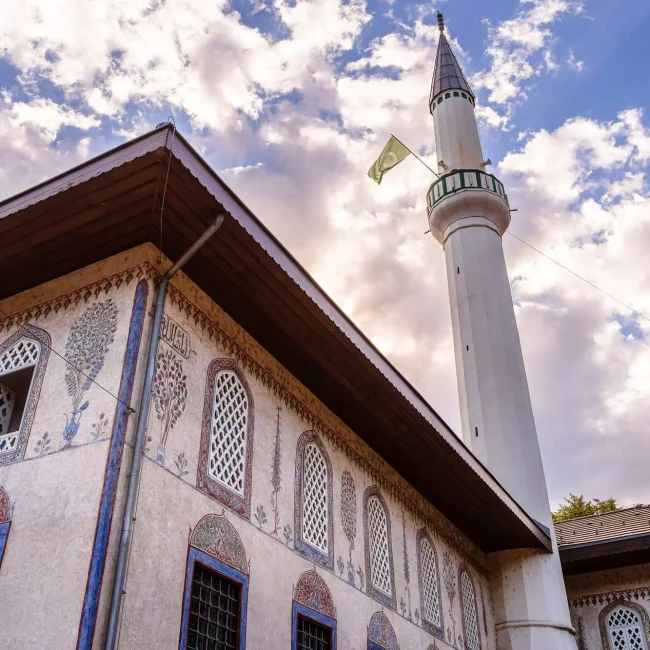 Travnik, rijeka Lašva,Bosna i Hercegovina, Šarena džamija, Sulejmanija, džamije u bosni Travnik, Lašva river, Bosnia and Herzegovina, the colorful mosque, Sulejmanija,mosques in Bosnia