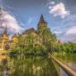 Városliget park, Vajdahunyad dvorac, Budimpešta, Ignác Alpár, Poljoprivredni muzej, atrakcije Budimpešta, Mađarska,  Városliget Park, Vajdahunyad Castle, Budapest, Ignác Alpár, Agricultural Museum, attractions Budapest, Hungary,