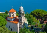 Meljina, Herceg Novi, manastir Herceg Novi, manastir Savina, crkva svete Prečiste, crkva Uspenja Presvete Bogorodice, crkva Svetog Save, Nikola Foretić, dinastija Nemanjić,  Meljina, Herceg Novi, Herceg Novi monastery, Savina monastery, Church of the Holy Precista, Church of the Assumption of the Blessed Virgin Mary, Church of Saint Sava, Nikola Foretić, Nemanjić dynasty,