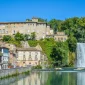 Isola del Liri, Lazio, Italija, Liri, rijeka Liri, dvorac Boncompagni Viscogliosi, Cascate Grande, vodopad Valcatoio, Cascata del Valcatoio, Veliki vodopad Isola del Liri,  Isola del Liri, Lazio, Italy, Liri, Liri River, Boncompagni Viscogliosi Castle, Cascate Grande, Valcatoio Waterfall, Cascata del Valcatoio, Great Waterfall of Isola del Liri,