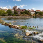 Trebišnjica, Hercegovina, Trebinje, Bileća, Bilećko jezero, ponornica, rijeka koja nestaje, krški krajolik, Arslanagića most, Bosna i Hercegovina, Trebišnjica river, Herzegovina, Trebinje, Bileća, Bileća Lake, sinking river, disappearing river, karst landscape, Arslanagića Bridge, Bosnia and Herzegovina