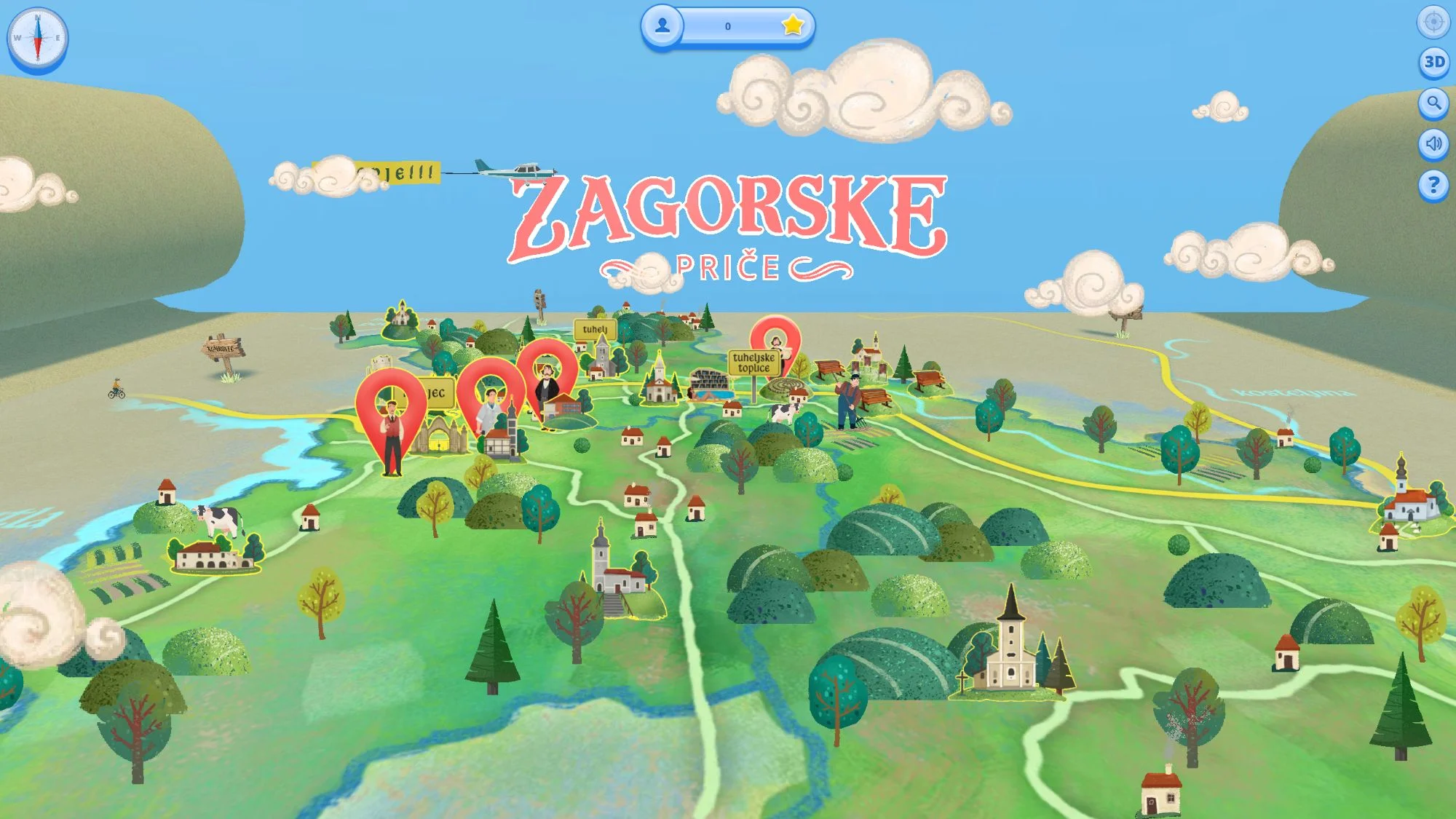 Zagorske priče vode te kroz interaktivno istraživanje Hrvatskog zagorja